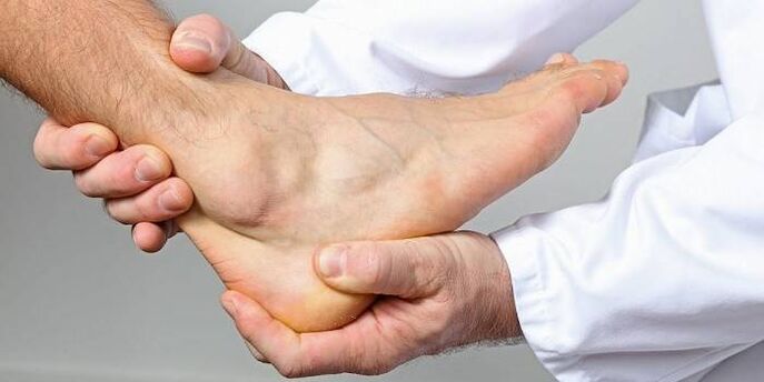 Medical examination for ankle arthrosis